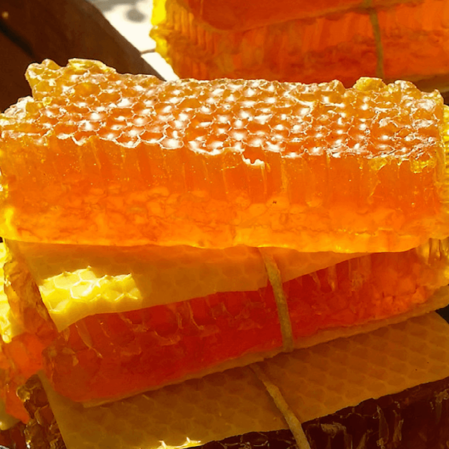 Lépes mézes mézszappan méhviasz gyertyával - Monszun
