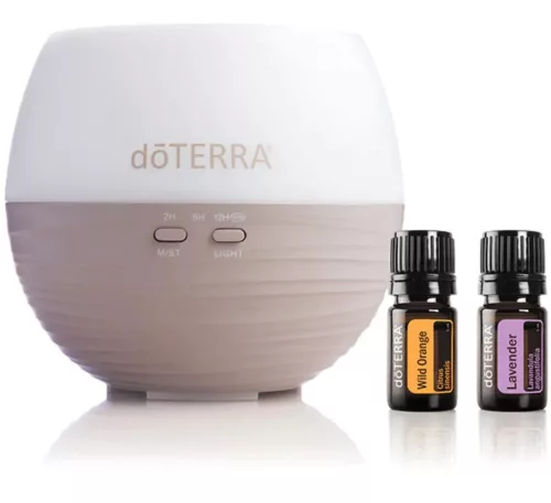 Petal 2.0 párologtató + doTERRA vadnarancs 5 ml + doTERRA levendula 5 ml